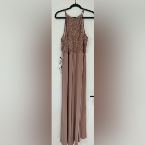 Morgan and co. Dress in beige size 20W. - Picture 4 of 6